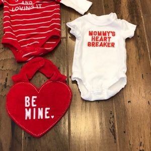 NWT CARTER/'S Bodysuit NEWBORN BABY Mommy/'s Heart Breaker
